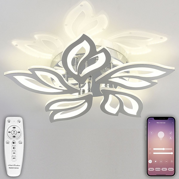 Потолочная светодиодная люстра Natali Kovaltseva Innovation Style 83016 изображение 6 Потолочная светодиодная люстра Natali Kovaltseva Innovation Style 83016 Фото № 6