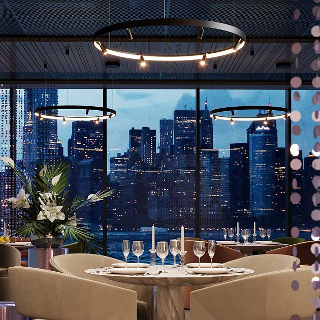 Подвесная светодиодная люстра Odeon Light Hightech Fonda 4317/58L Фото № 4