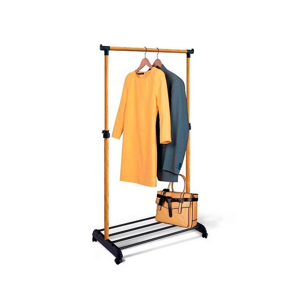 Гардеробная вешалка Sheffilton CH-4345 черный/светлый орех 3616077202 Фото № 1