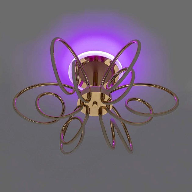 Потолочная светодиодная люстра Citilux Salma Smart CL224A162 изображение 7 Потолочная светодиодная люстра Citilux Salma Smart CL224A162 Фото № 7