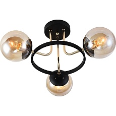 Потолочная люстра Reluce 01344-0.3-03 BK+FGD 4