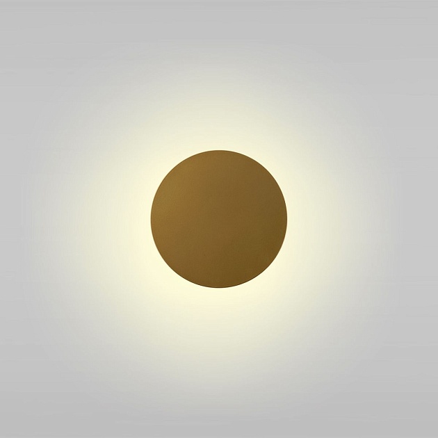 Настенный светодиодный светильник TK Lighting 1425 Luna Gold Фото № 1