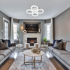 Потолочная светодиодная люстра Escada Albus 10276/4LED APP 2