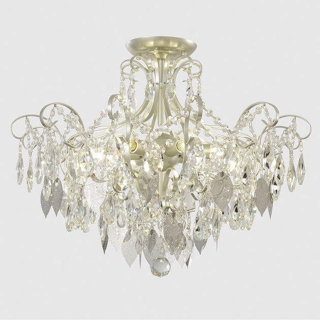 Потолочная люстра Crystal Lux Esmiralda PL6 Silver Фото № 3