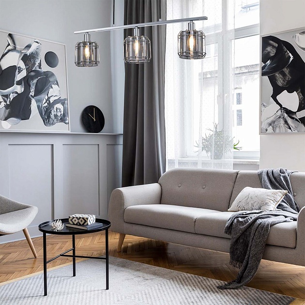 Подвесной светильник Escada Midland 10188/3S Chrome Фото № 2