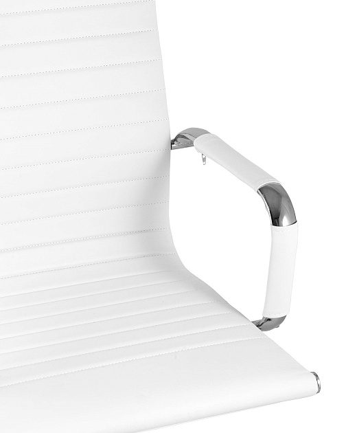 Офисное кресло TopChairs City белое D-101H white Фото № 5