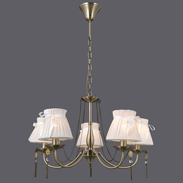 Люстра Illumico IL0023-5PSQ-24 AB CASTOR Фото № 1