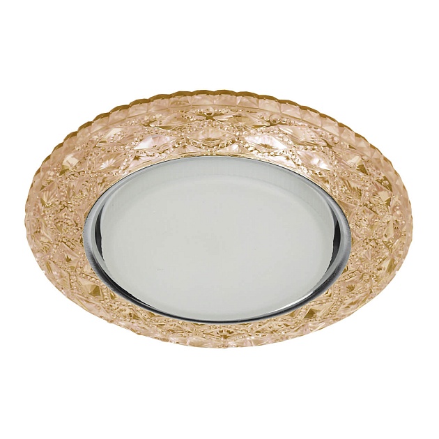 Встраиваемый светильник ЭРА LED с подсветкой DK LD24 CHP/WH Б0029632 Фото № 1