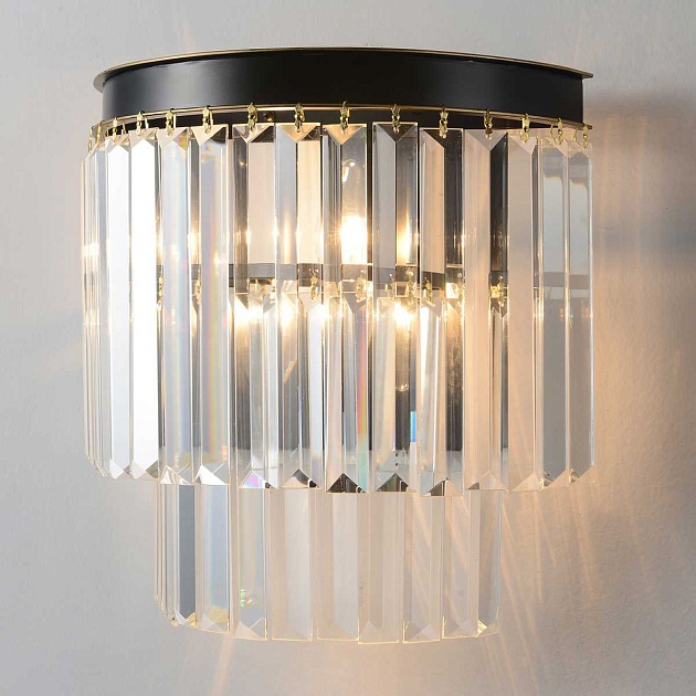 Настенный светильник Crystal Lux MAXIME AP2 BLACK изображение 3 Настенный светильник Crystal Lux MAXIME AP2 BLACK Фото № 3