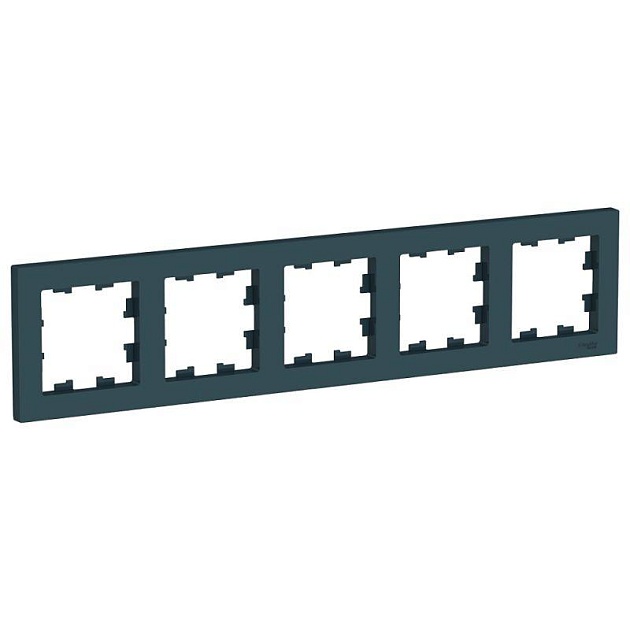 Рамка 5-постовая Systeme Electric AtlasDesign изумруд ATN000805 изображение 1 Рамка 5-постовая Systeme Electric AtlasDesign изумруд ATN000805 Фото № 1