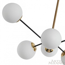 Подвесная люстра Arte Neapolis79808 279808/6 BK/GD 2