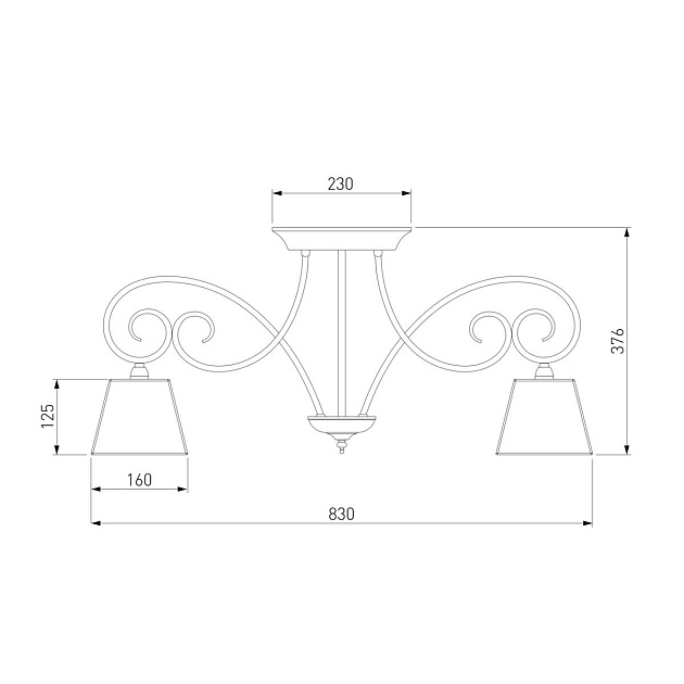 Подвесная люстра Bogates 303/8 изображение 2 Подвесная люстра Bogates 303/8 Фото № 2