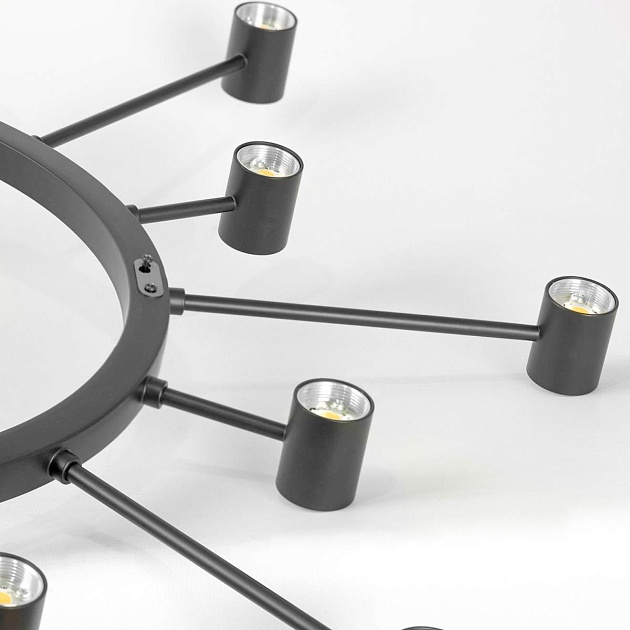 Люстра подвесная Lussole HOPKINS LSP-7407 изображение 2 Люстра подвесная Lussole HOPKINS LSP-7407 Фото № 2