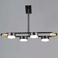 Люстра Reluce 02760-0.3-04 BK+WOOD GX53