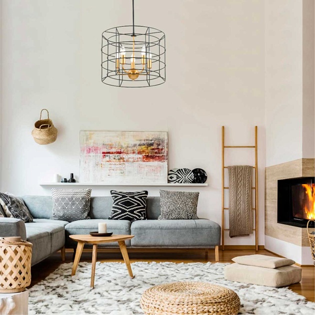 Подвесная люстра Lumion Lofti Rupert 4410/5 изображение 2 Подвесная люстра Lumion Lofti Rupert 4410/5 Фото № 2