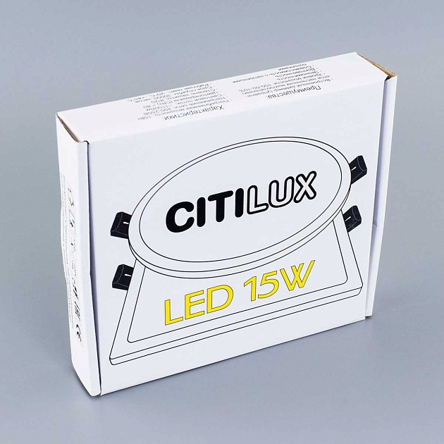 Встраиваемый светодиодный светильник Citilux Омега CLD50K150 изображение 5 Встраиваемый светодиодный светильник Citilux Омега CLD50K150 Фото № 5