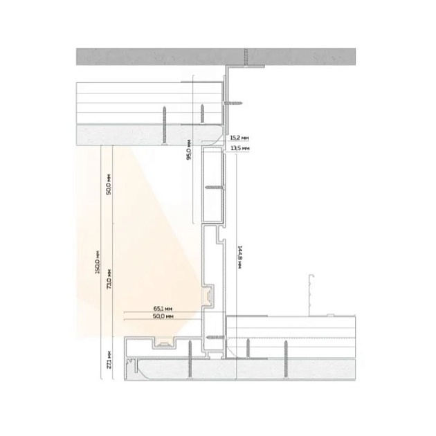 Переход уровней белый FerGipps УТ000002556 изображение 3 Переход уровней белый FerGipps УТ000002556 Фото № 3