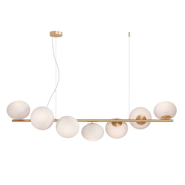 Подвесная люстра Maytoni Reels MOD268PL-07G изображение 1 Подвесная люстра Maytoni Reels MOD268PL-07G Фото № 1