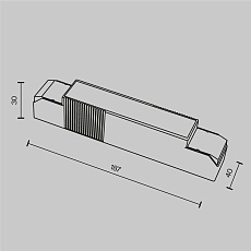 Блок питания Maytoni Technical Dali 23-40V 42-50W IP20 0,95-1,2A PSL-DL40-S-950-1200mA 3