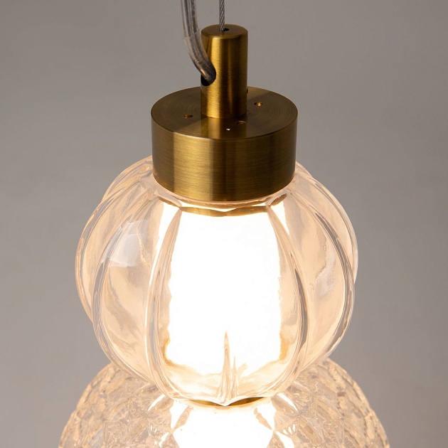 Подвесной светодиодный светильник Maytoni Collar P069PL-L16G3K изображение 4 Подвесной светодиодный светильник Maytoni Collar P069PL-L16G3K Фото № 4