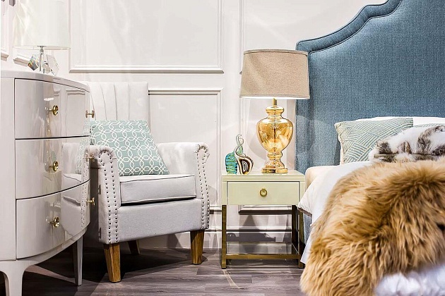 Прикроватная тумба Garda Decor KFC763E7 изображение 6 Прикроватная тумба Garda Decor KFC763E7 Фото № 6