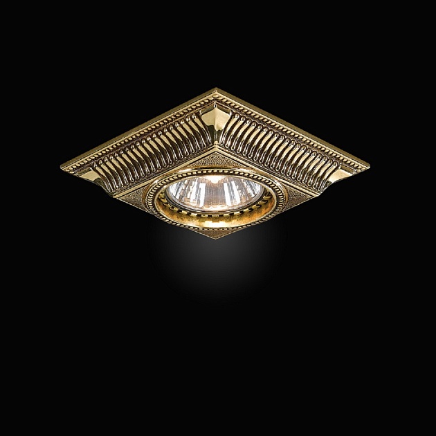 Встраиваемый светильник Reccagni Angelo Spot 1084 Oro Фото № 1