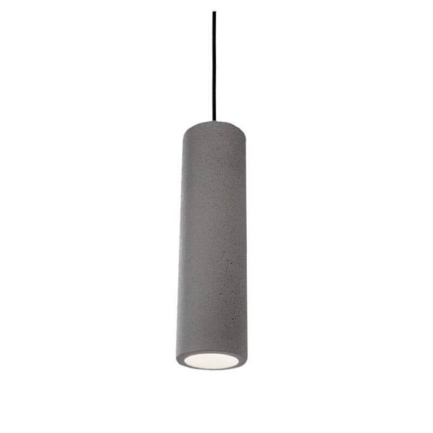 Подвесной светильник Ideal Lux Oak SP1 Round Cemento 150635 Фото № 1