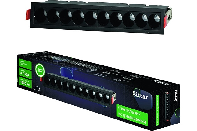 Встраиваемый светодиодный светильник Ritter Artin 59940 1 изображение 2 Встраиваемый светодиодный светильник Ritter Artin 59940 1 Фото № 2