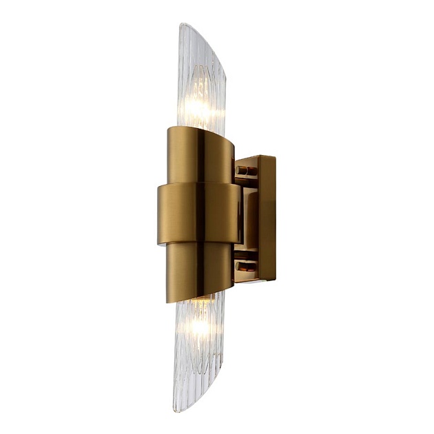 Бра Crystal Lux Justo AP2 Brass Фото № 1
