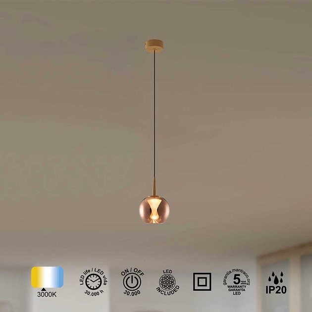 Подвесной светильник Mantra ANDROMEDA 9075 Фото № 8