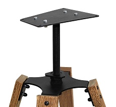 Барный стул Sheffilton SHT-ST16/S93 браш.коричневый/черный муар 4398795901 5