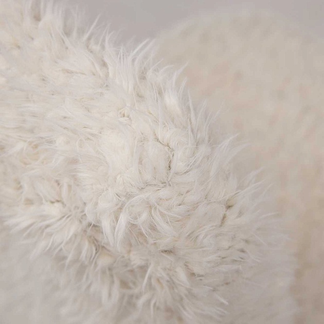 Детское кресло AksHome Fluffy светло-бежевый, искусственный мех 86383 Фото № 4