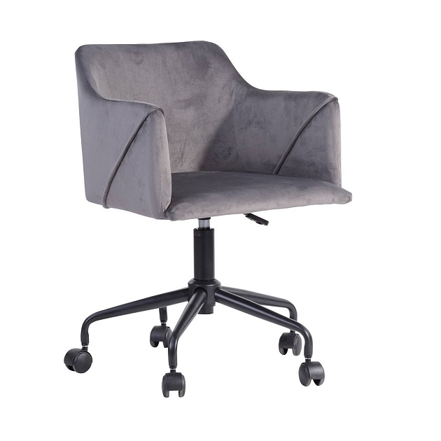 Поворотное кресло Stool Group Jamal серый JAMAL GREY Фото № 1