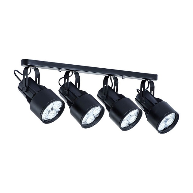 Спот Arte Lamp A6252PL-4BK Фото № 1