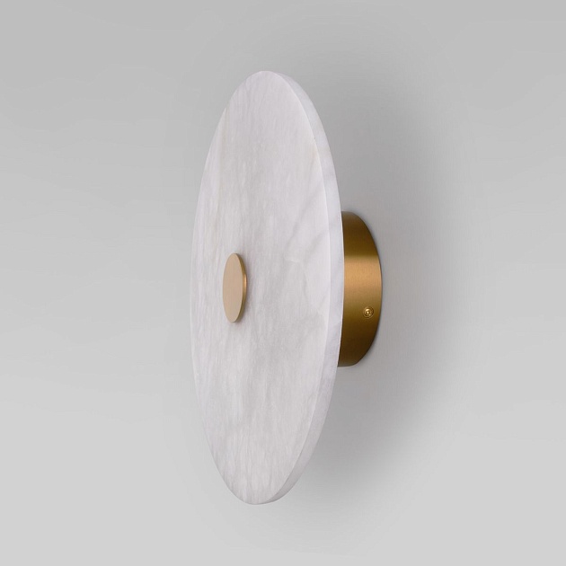 Настенный светодиодный светильник Eurosvet Thasos 40341 Led латунь Фото № 4