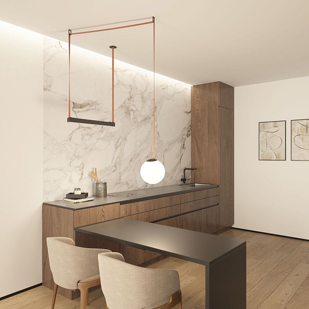 Трековый светильник Denkirs Belty Orb DK5555-BK изображение 9 Трековый светильник Denkirs Belty Orb DK5555-BK Фото № 9