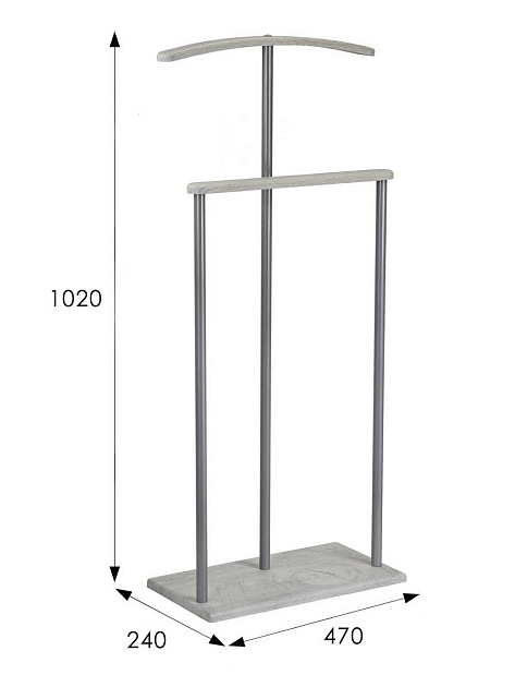 Костюмная вешалка Мебелик Дэви 1 007461 изображение 3 Костюмная вешалка Мебелик Дэви 1 007461 Фото № 3
