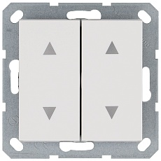 Выключатель двухклавишный Jasmart G3028W