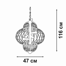 Подвесной светильник Vitaluce V3061-8/3 2