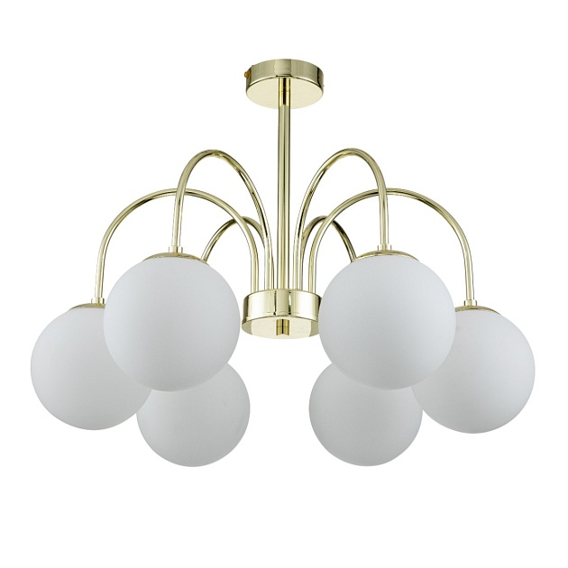 Потолочная люстра Indigo VOGA 13017/6R Gold V000325 изображение 1 Потолочная люстра Indigo VOGA 13017/6R Gold V000325 Фото № 1