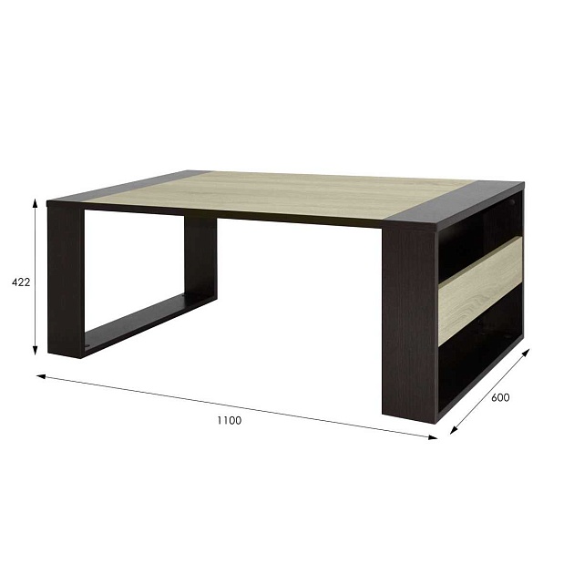 Журнальный стол Мебелик BeautyStyle 25 002004 изображение 3 Журнальный стол Мебелик BeautyStyle 25 002004 Фото № 3