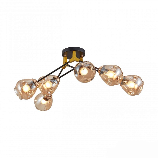 Потолочная люстра Arte Milano Amalfi 252588/6 Br Фото № 6