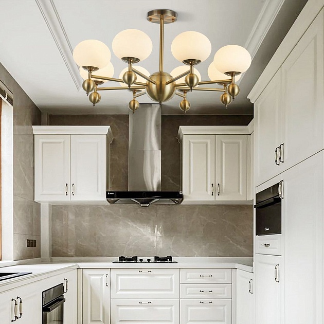 Потолочная люстра Arte Milano Neapolis70307 270307/8 GD Фото № 12