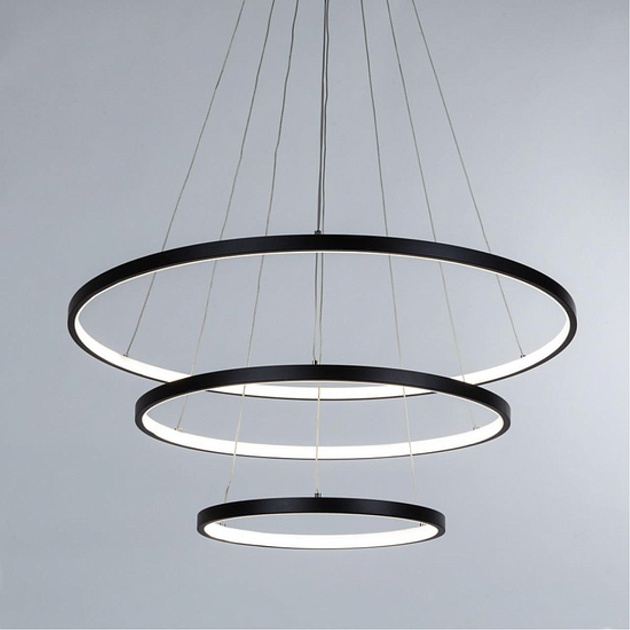 Подвесная светодиодная люстра Arte Lamp Frodo A2197SP-3BK изображение 4 Подвесная светодиодная люстра Arte Lamp Frodo A2197SP-3BK Фото № 4