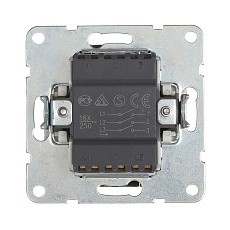 Выключатель LK Studio 3-кл.(схема 1+1+1) 16 A, 250 B (бежевый) LK60 862101-1 2