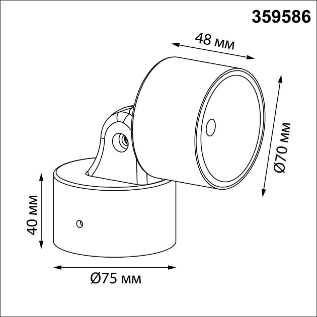 Светильник ландшафтный светодиодный Novotech STREET 359586 изображение 6 Светильник ландшафтный светодиодный Novotech STREET 359586 Фото № 6