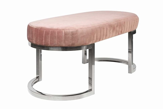 Банкетка ArtHomeDecor Miami ID-389 CR Pink Фото № 2