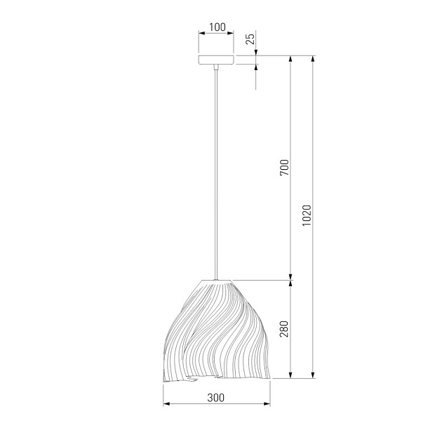 Подвесной светильник Eurosvet Sinki 40076/1 белый Фото № 2