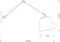 Настенный светильник KUTEK TADEA TAD-K-1(P/A) 2