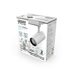 Трековый светодиодный светильник Gauss Track Light Led TR087 1